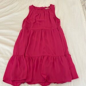 Loft A-Line Pink Dress